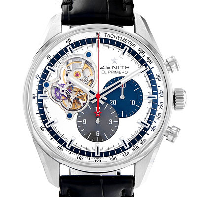 Zenith El Primero Chronomaster 03.2040.4061 Silver Dial 42