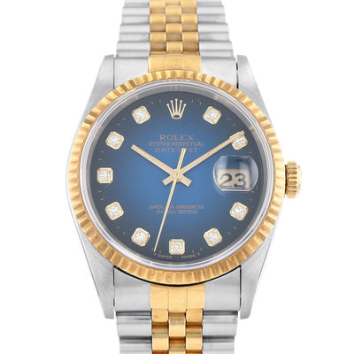Rolex Datejust 36 16233 Blue Dial 36
