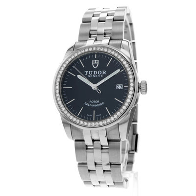 Tudor Glamour Date M53020-0008 Black Dial 35