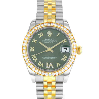 Rolex Datejust 31 178383 Green Dial 31