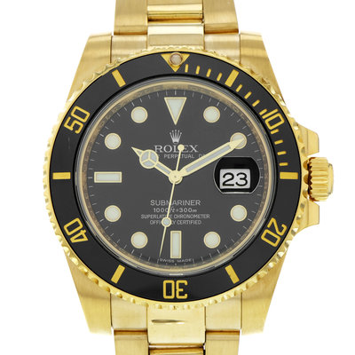 Rolex Submariner Date 116618LN Black Dial 40