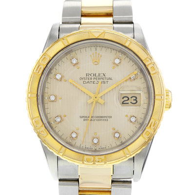 Rolex Datejust 36mm 16263 Yellow Dial 36