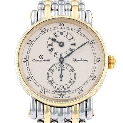 Chronoswiss Régulateur CH 1222 Silver Dial 38