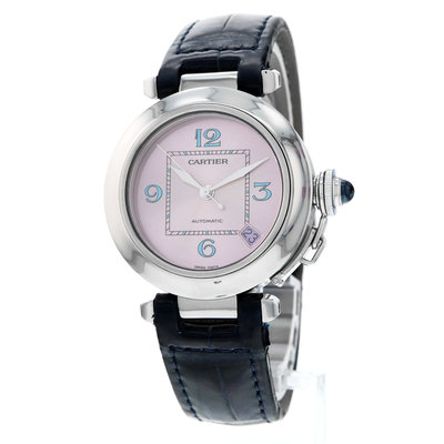 Cartier Pasha C 2324 Pink Dial 35