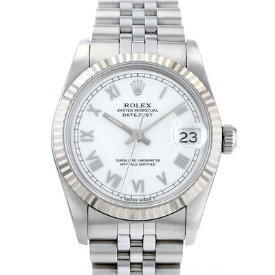 Rolex Datejust 31 68274 White Dial 31