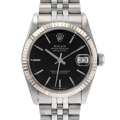Rolex Datejust 31 68274 Black Dial 31