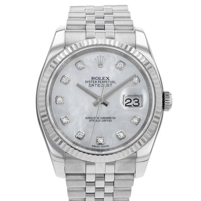 Rolex Datejust 36 116234 Mother of Pearl Dial 36