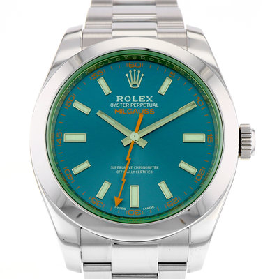 Rolex Milgauss 116400GV Blue Dial 40