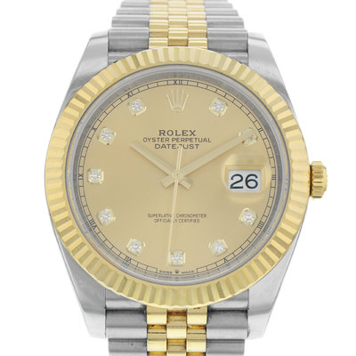Rolex Datejust 41 126333 Yellow Dial 41