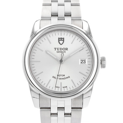 Tudor Glamour Date 55000 Silver Dial 36