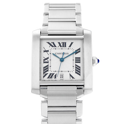 Cartier Tank Francaise 2302 White Dial 28