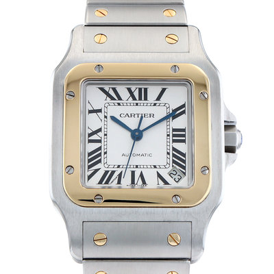 Cartier Santos Galbee 2823 White Dial 32