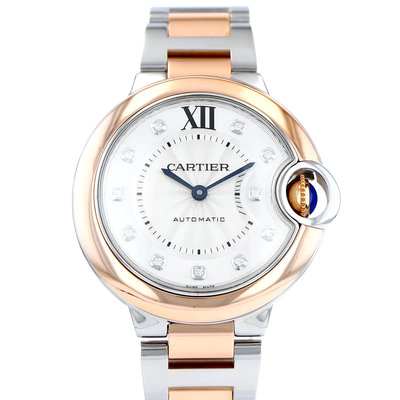 Cartier Ballon Bleu W3BB0021 Silver Dial 33