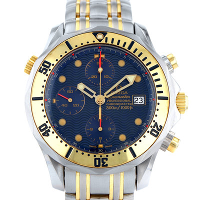 Omega Seamaster 2398.80 Blue Dial 42