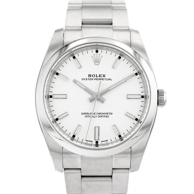 Rolex Oyster Perpetual 34 114200 White Dial 34