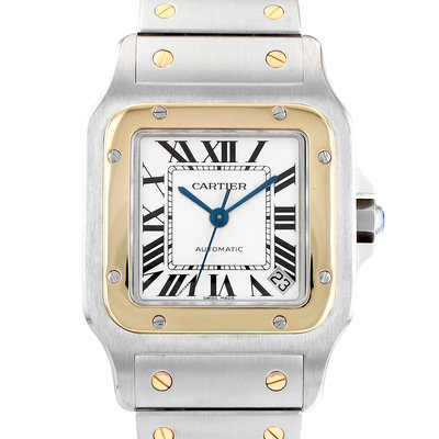 Cartier Santos Galbee 2823 White Dial 32