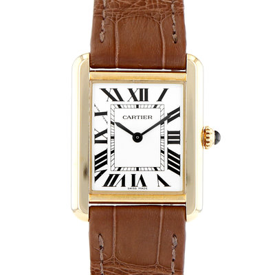 Cartier Tank Solo 2743 White Dial 24