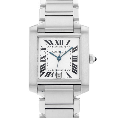 Cartier Tank Française 2302 White Dial 35
