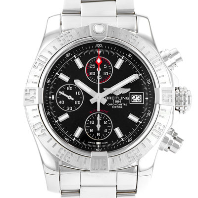 Breitling Avenger II A13381 Black Dial 43