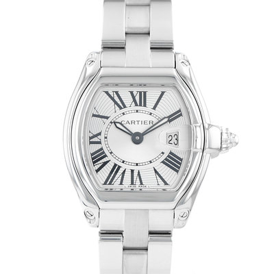 Cartier Roadster W62016V3 Silver Dial 30