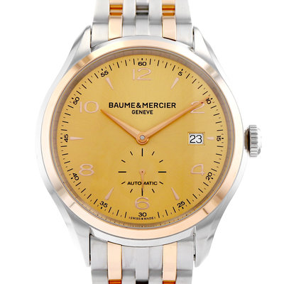 Baume & Mercier Clifton M0A10352 Yellow Dial 41