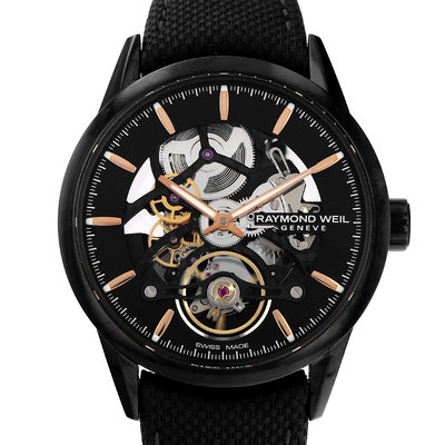 Raymond Weil Freelancer 2785-BC5-20001 Transparent Dial 42