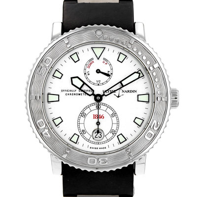 Ulysse Nardin Marine Diver Chronometer 263-55 Silver Dial 40