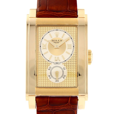 Rolex Cellini Prince 5440 Yellow Dial 47