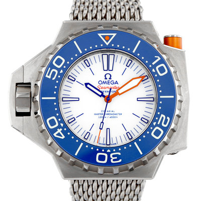 Omega Seamaster Ploprof 227.90.55.21.04.001 White Dial 48