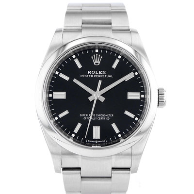 Rolex Oyster Perpetual 36mm 126000 Black Dial 36