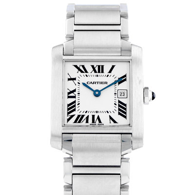 Cartier Tank Française 2465 Silver Dial 25
