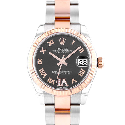 Rolex Datejust 31 178271 Black Dial 31