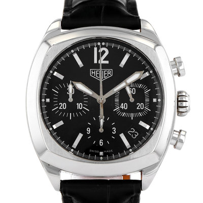TAG Heuer Monza CR2110 Black Dial 38