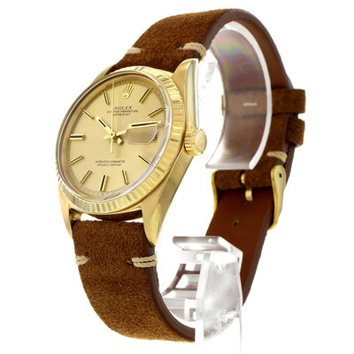 Rolex Datejust 36mm 1607 Yellow Dial 36