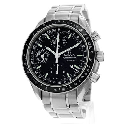 Omega Speedmaster Day Date 3520.50 Black Dial 39