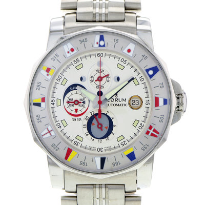 Corum Admiral's Cup 977.630.20 White Dial 44