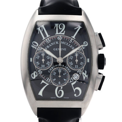 Franck Muller Cintrée Curvex 8880 CC AT Black Dial 39