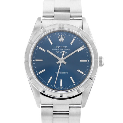 Rolex Air King 14010 Blue Dial 34