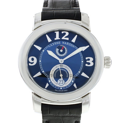 Ulysse Nardin Macho Palladium 950 278-70/632 Blue Dial 43