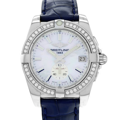 Breitling Galactic 36 A37330 Mother of pearl Dial 36