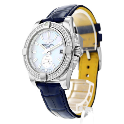 Breitling Galactic 36 A37330 Mother of pearl Dial 36
