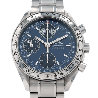 Omega Speedmaster Day Date 3523.80.00 Blue Dial 39