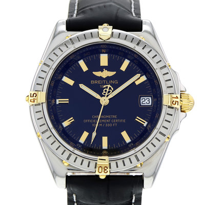 Breitling Windrider B10350 Black Dial 38