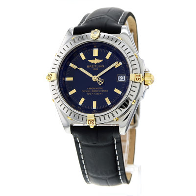 Breitling Windrider B10350 Black Dial 38