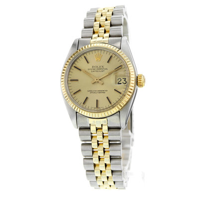 Rolex Datejust 31 6827 Yellow Dial 31