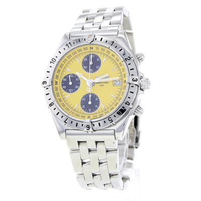 Breitling Chronomat A20048 Yellow Dial 39