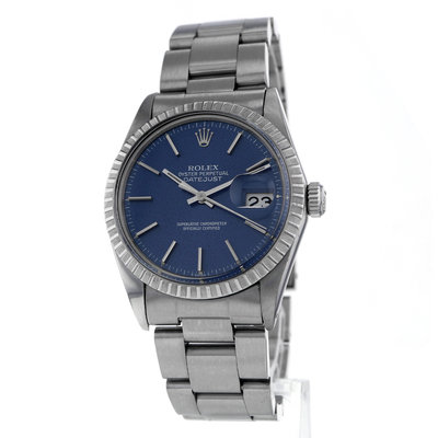 Rolex Datejust 36 16030 Blue Dial 36