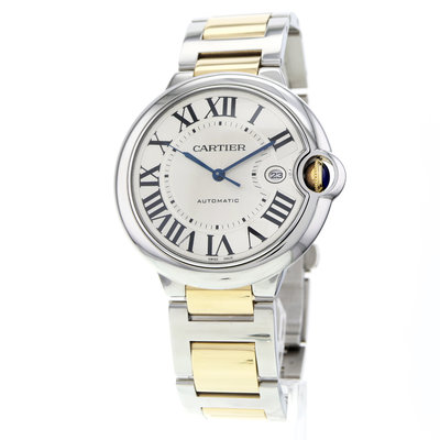 Cartier Ballon Bleu 42mm W2BB0031 White Dial 42