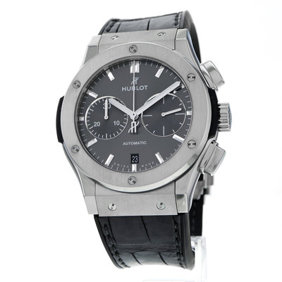 Hublot Classic Fusion Chronograph 521.NX.7071.LR Black Dial 45