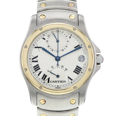 Cartier Santos W20038R3
 White Dial 33